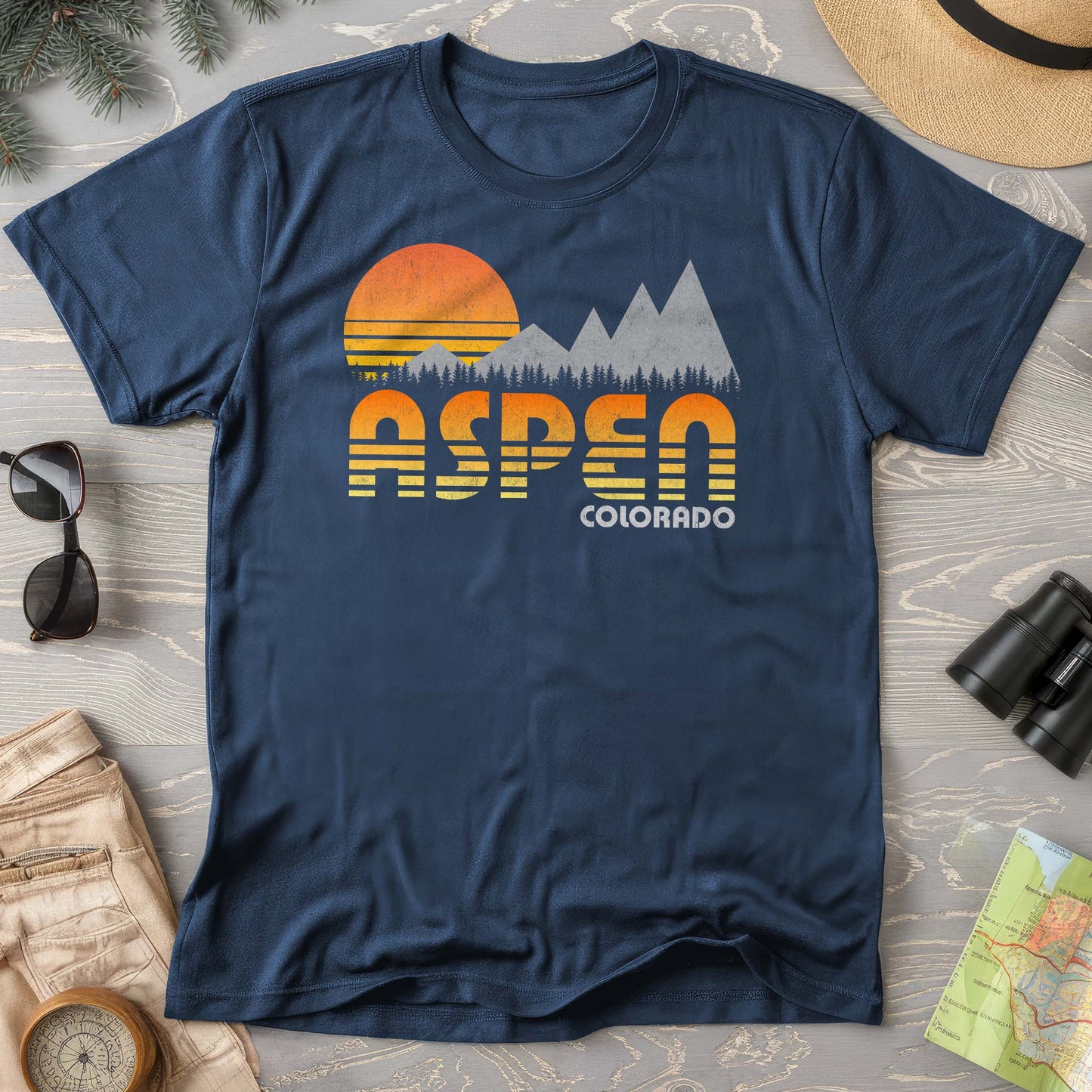 Aspen "80's Retro" T-Shirt