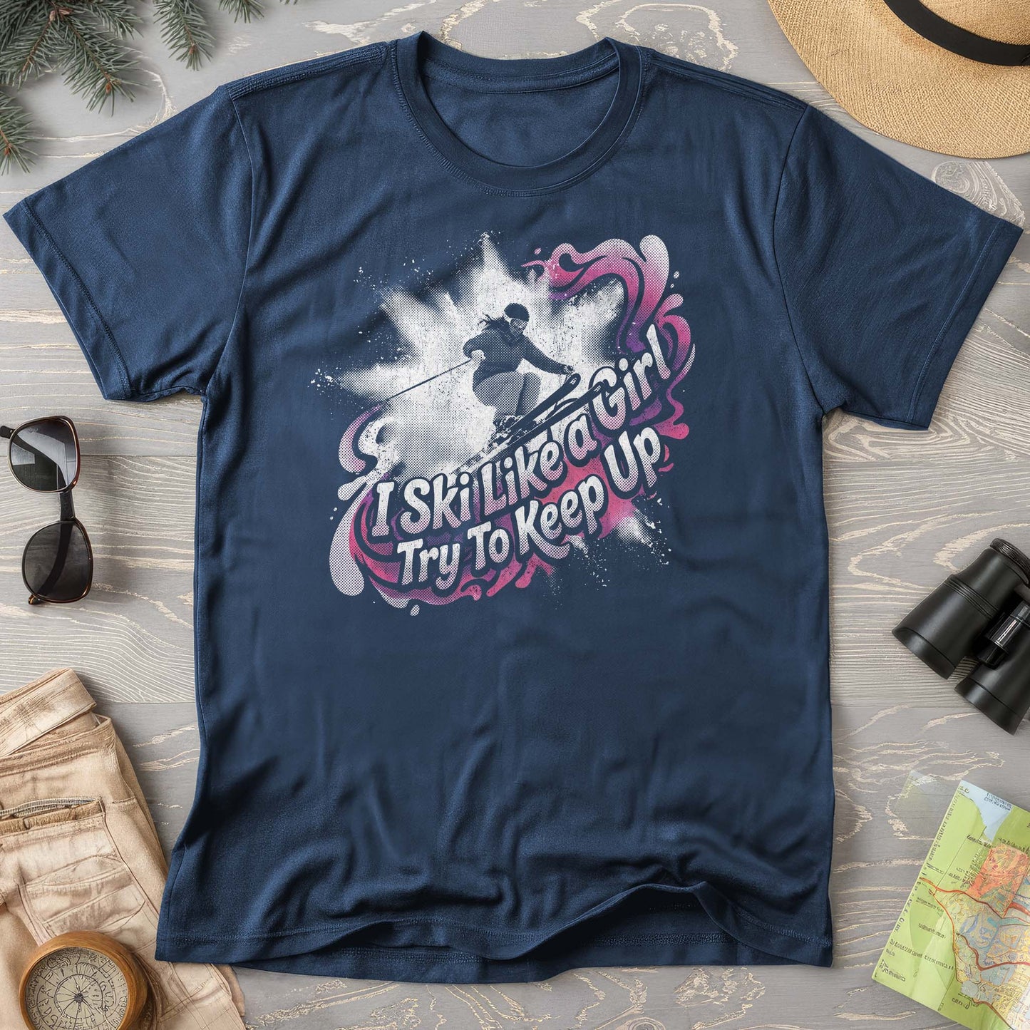 Ski Like a Girl T-shirt
