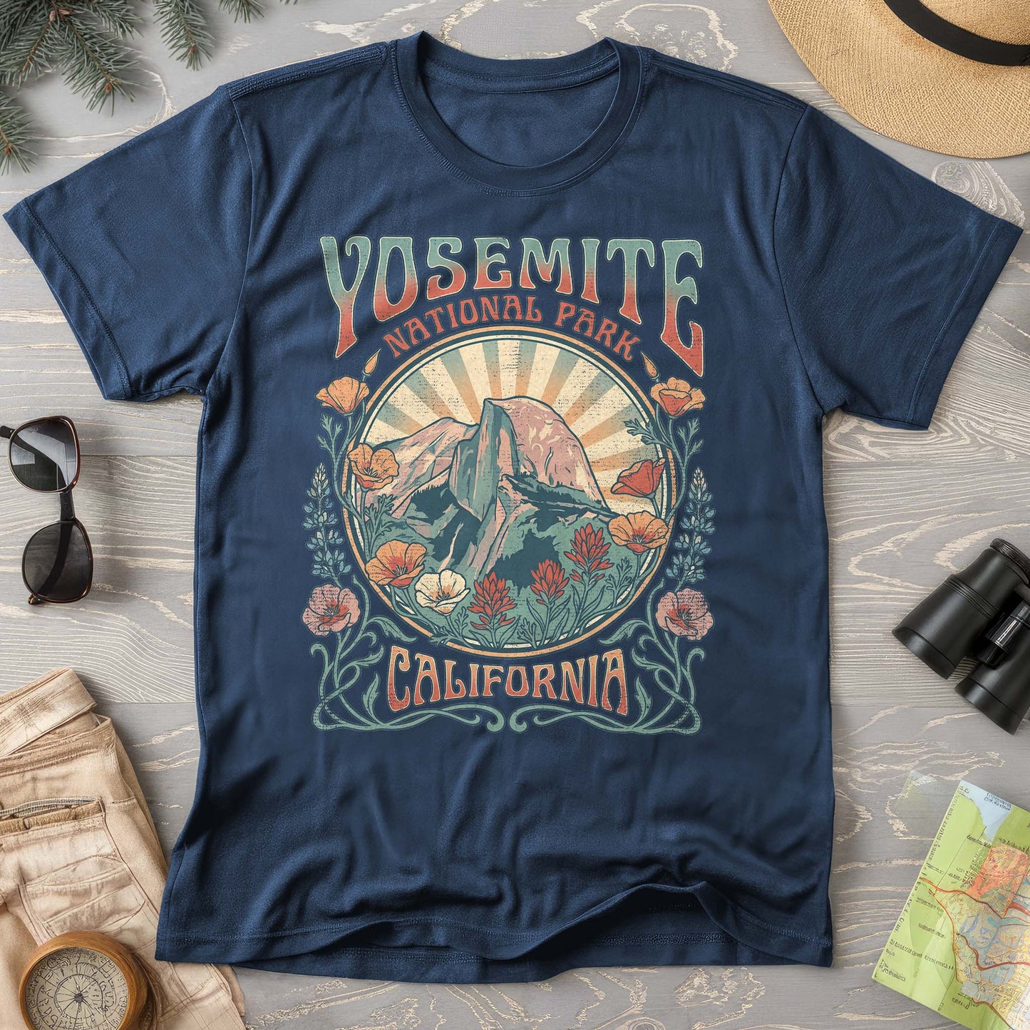 Yosemite Flower Power T-Shirt