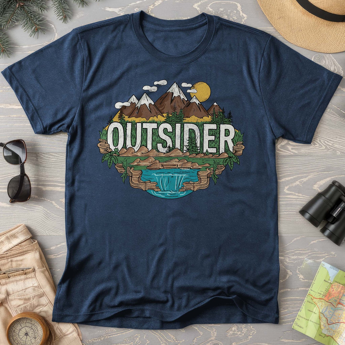 Outsider Comfort Colors Graphic T-Shirt