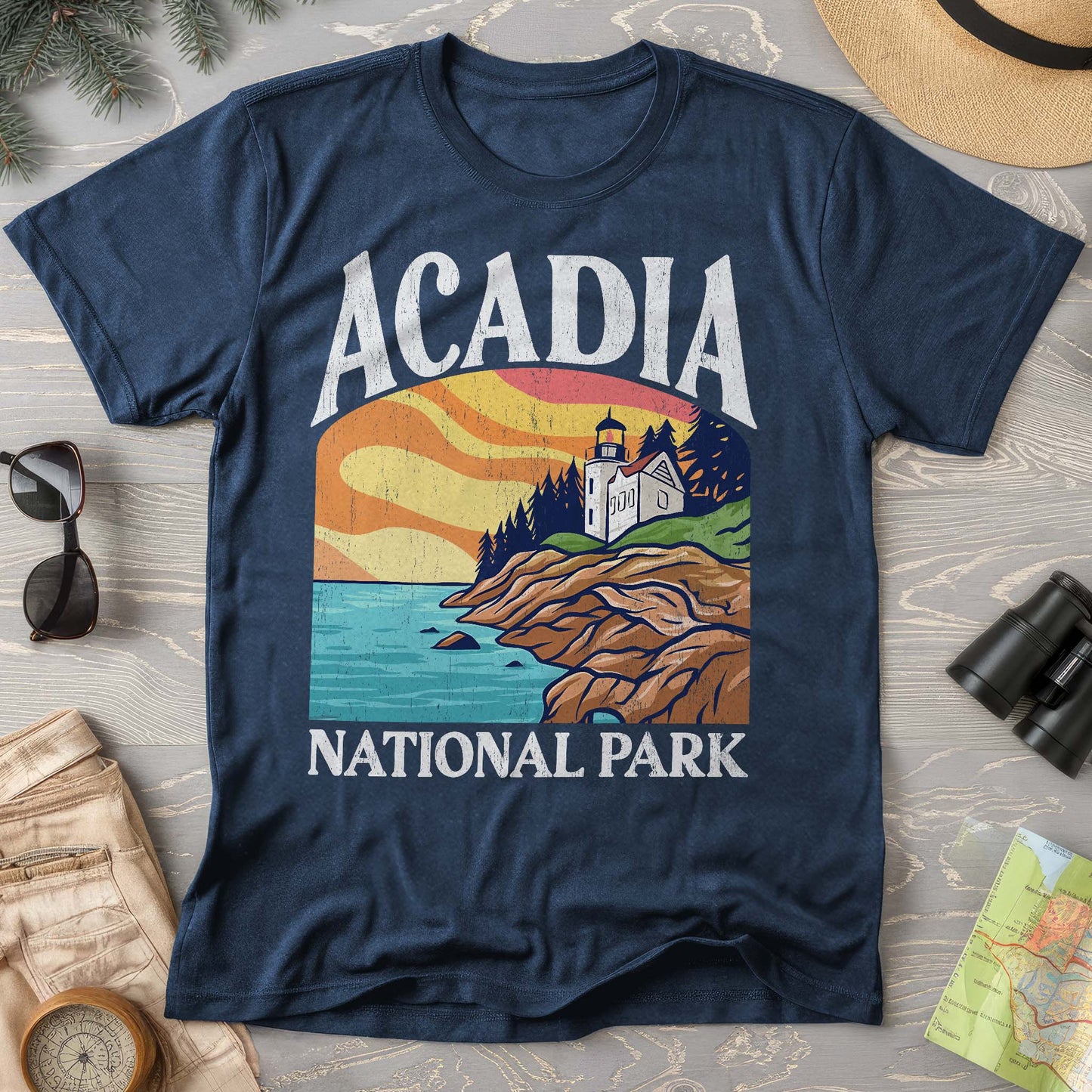Acadia National Park Shirt "Big and Bold" T-Shirt