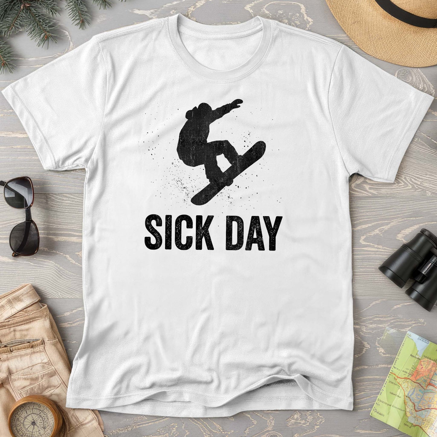 Sick Day Snowboard T-Shirt