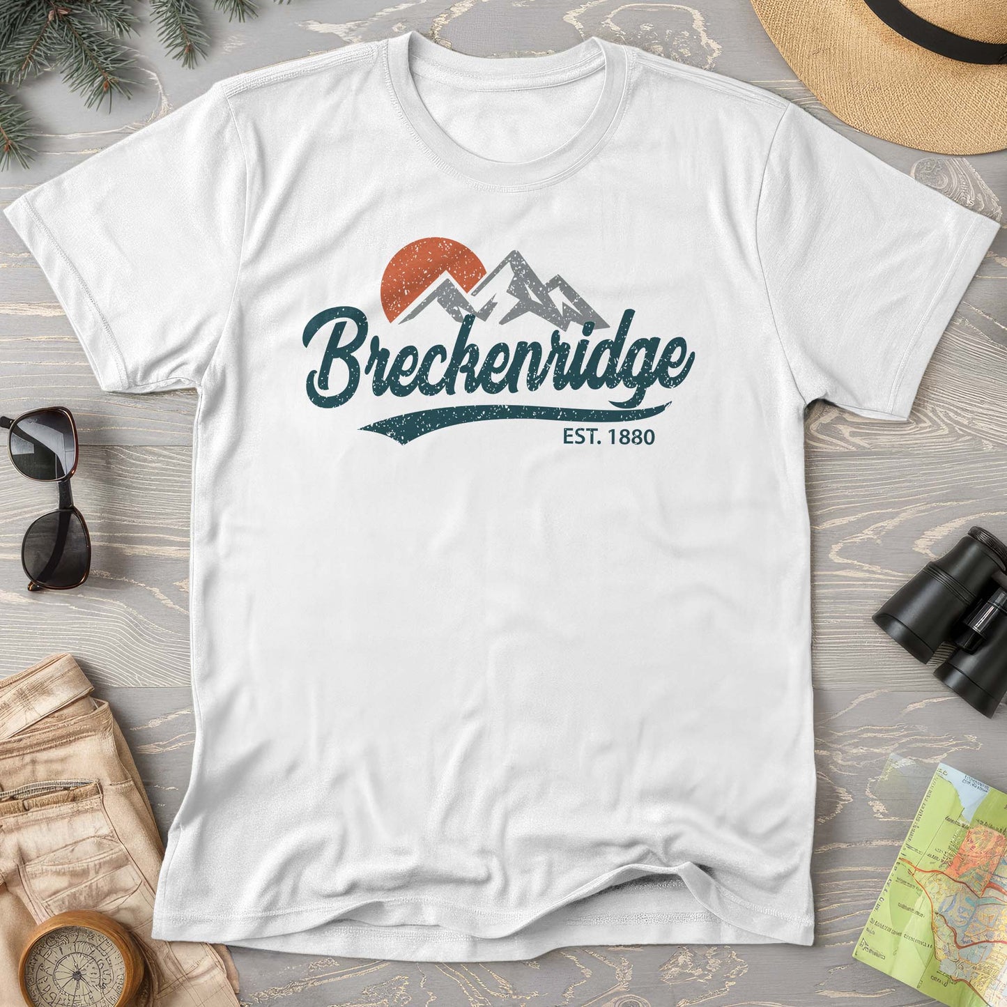 Bargain Bin Overstock! Breckenridge Vintage Script T-Shirt