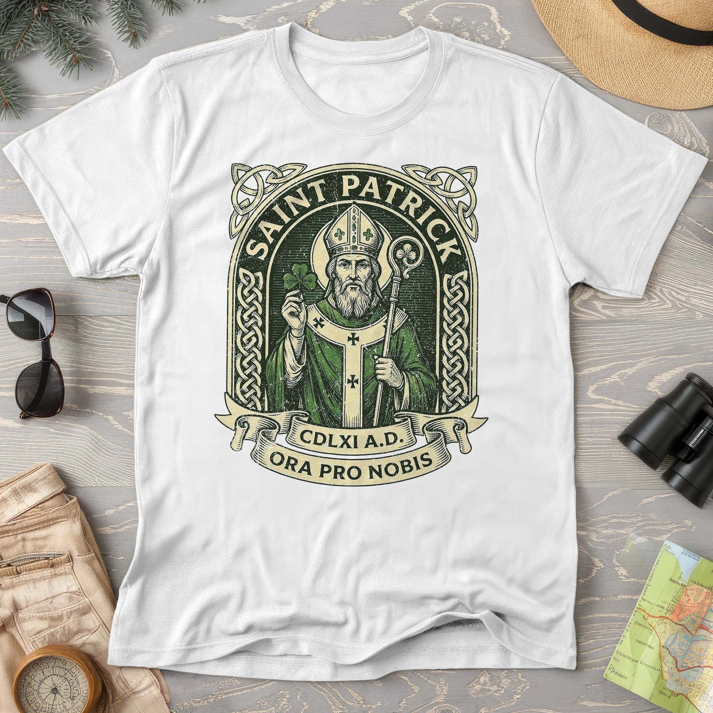 Saint Patrick Ora Pro Nobis T-Shirt