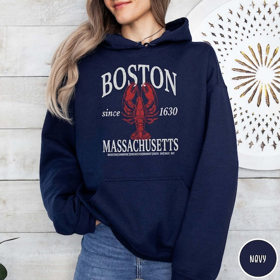 Bargain Bin Overstock! Boston Classic Lobster Hoodie