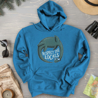 Loch Ness Respect The Locals Hoodie