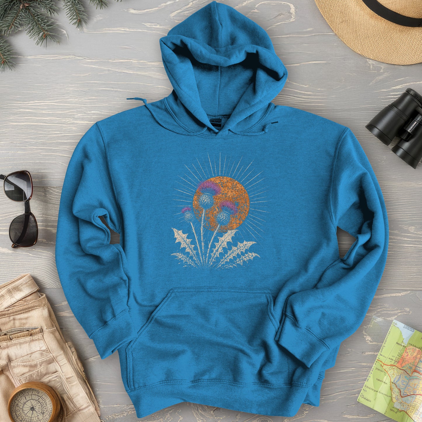Thistle Sunset Hoodie
