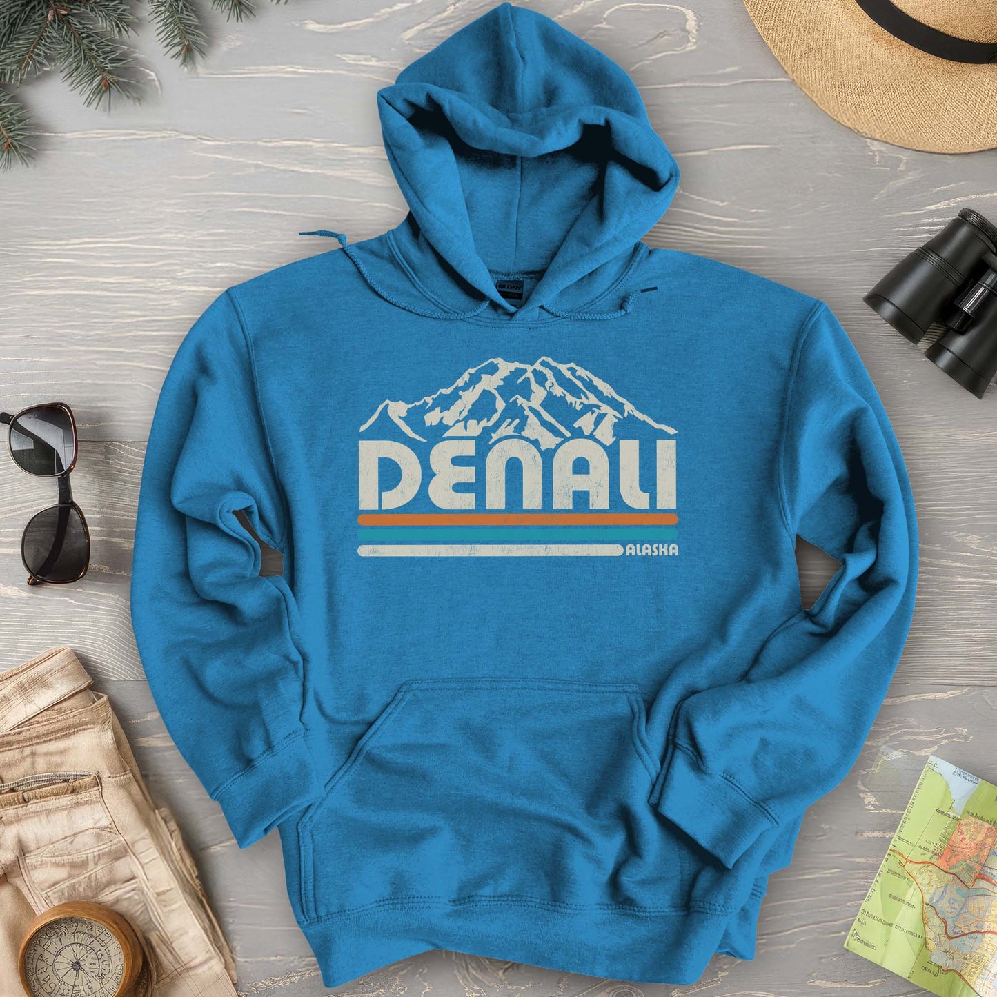 Denali Retro Stripe Hoodie