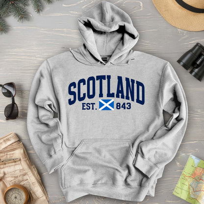 Scotland Varsity Flag Hoodie