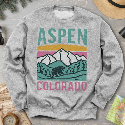 Aspen Colorado Bear Sweatshirt