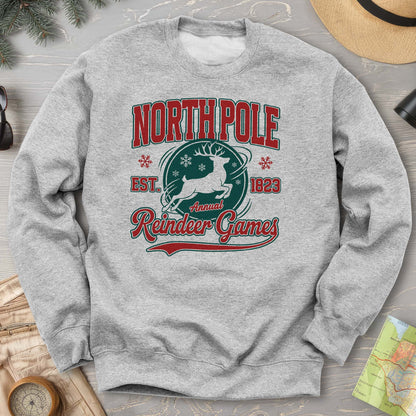 North Pole Annual Reindeer Games Sweatshirt