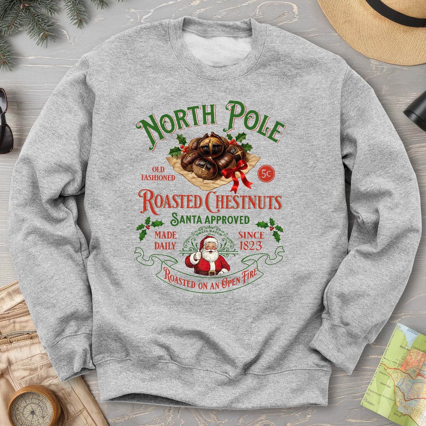 North Pole Roasted Chestnuts Sweatshirt