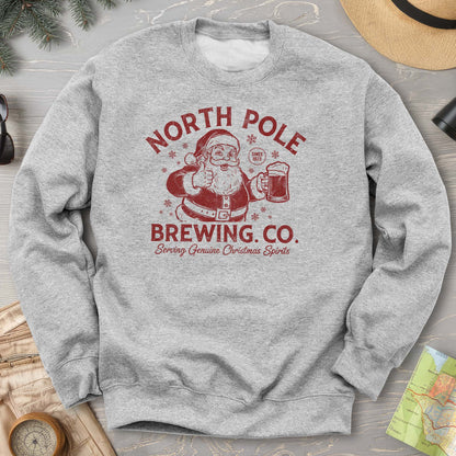 North Pole Brewing Company Vintage Print Sweatshirt