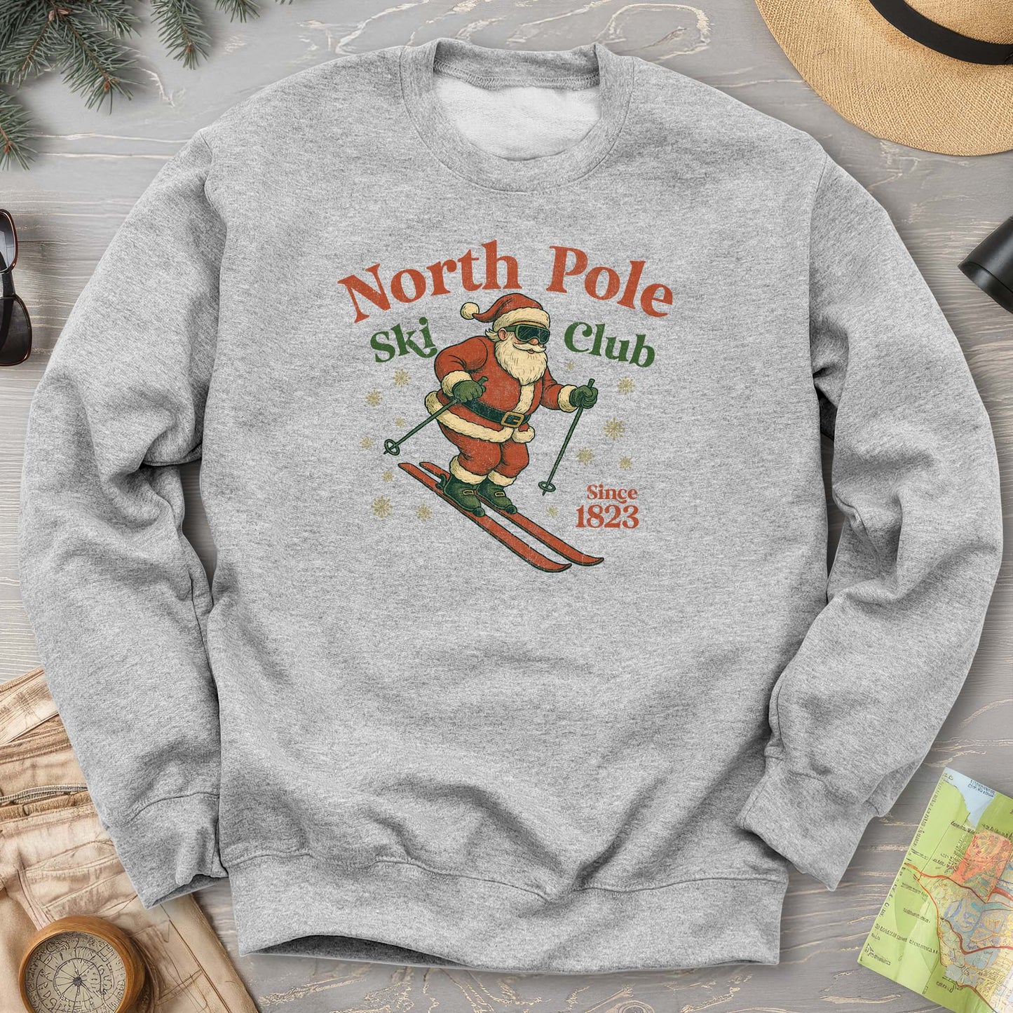 North Pole Ski Club Sweatshirt