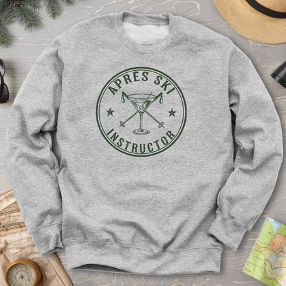 Après Ski Instructor "Vintage Badge" Sweatshirt