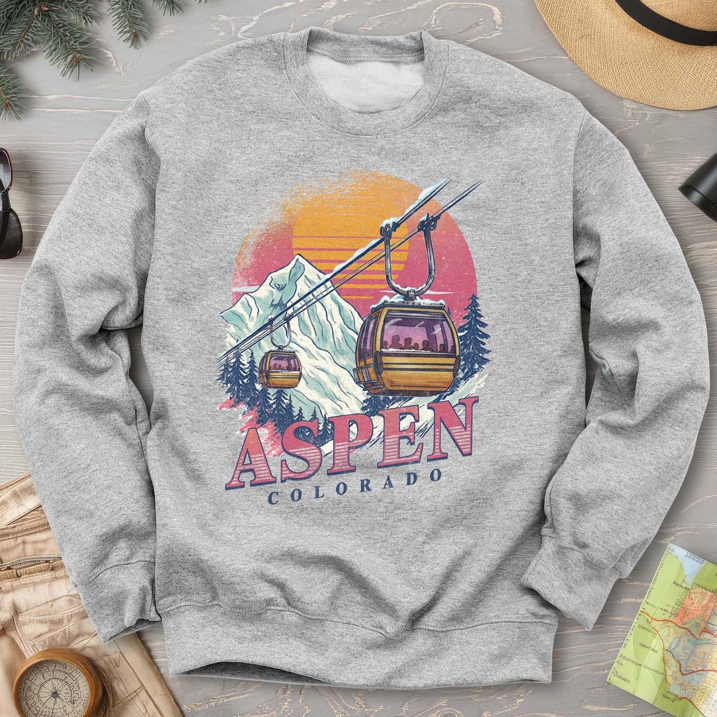 Aspen Retro Blast Sweatshirt