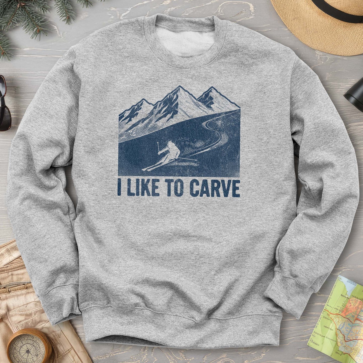 I Like To Carve Sweatshirt