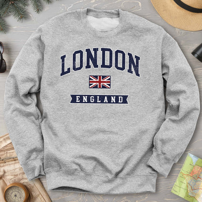 London Varsity Flag Sweatshirt