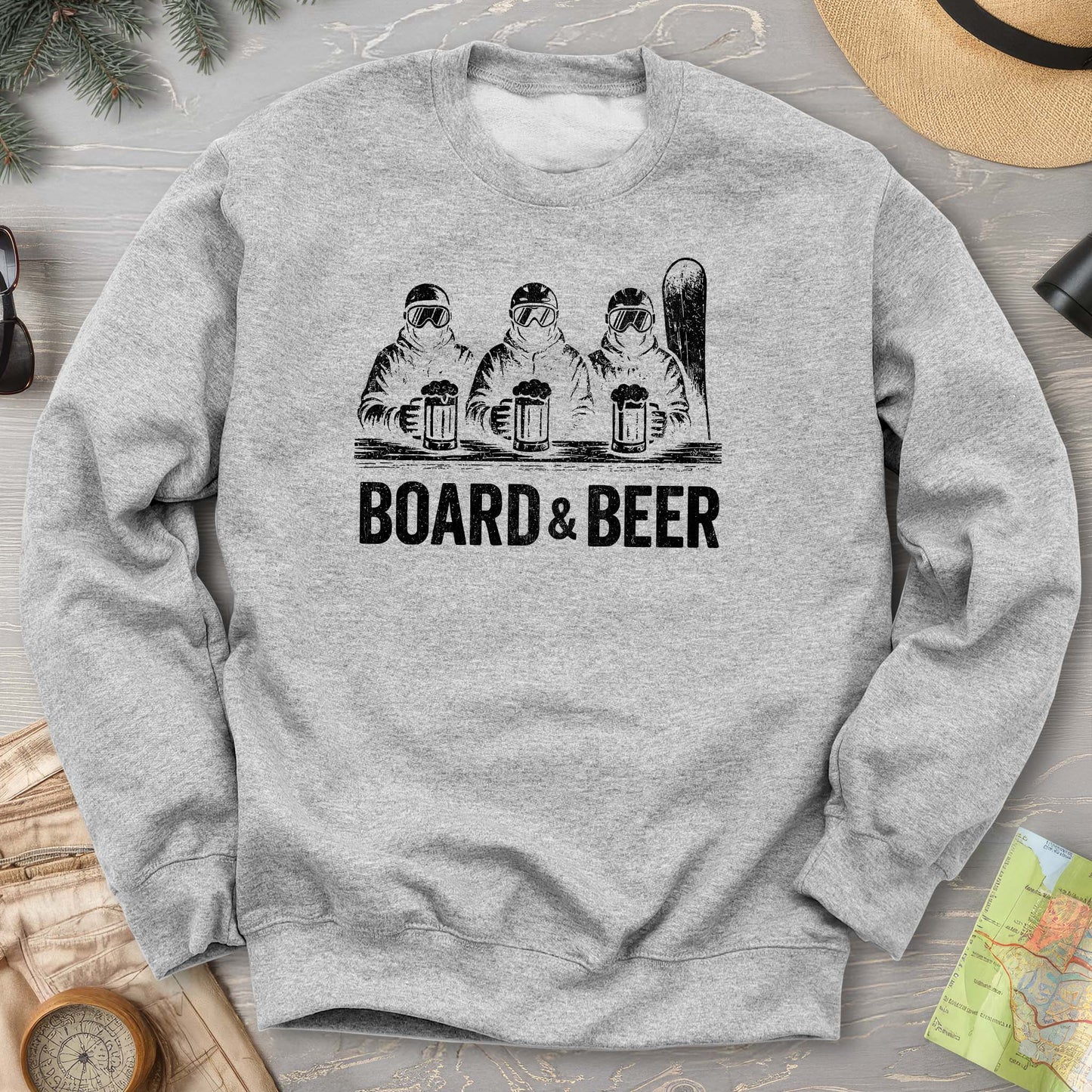 Board and Beer Sweatshirt