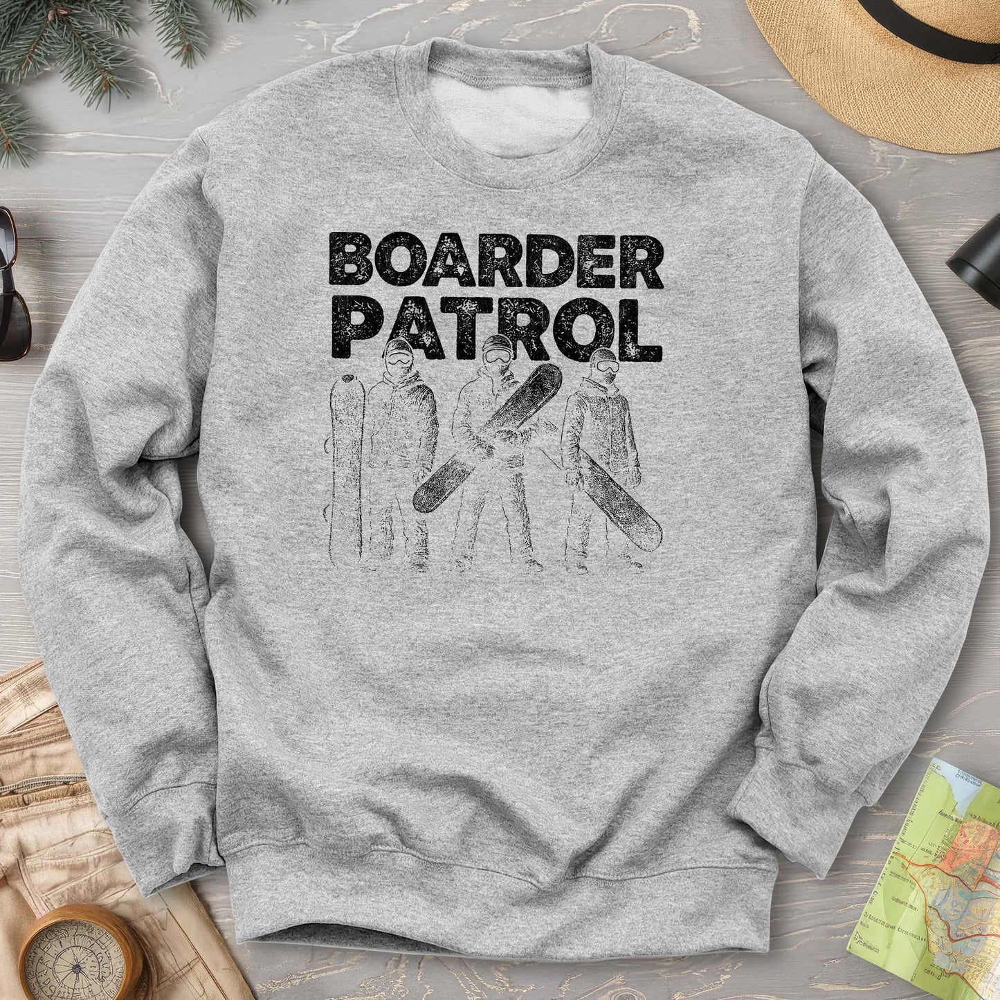Boarder Patrol Sweatshirt