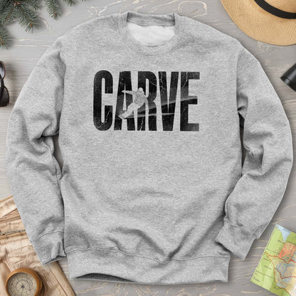 Carve Snowboard Sweatshirt