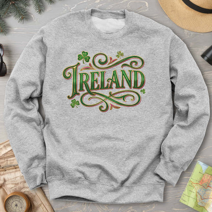 Ireland Glitter Pop Sweatshirt