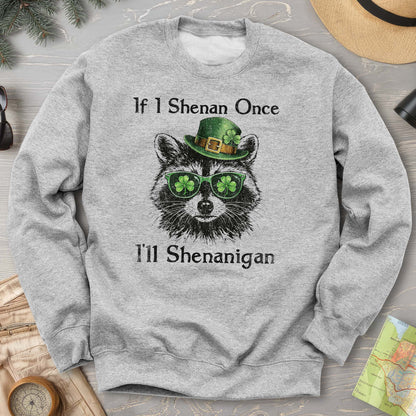 Shenanigans Raccoon Sweatshirt