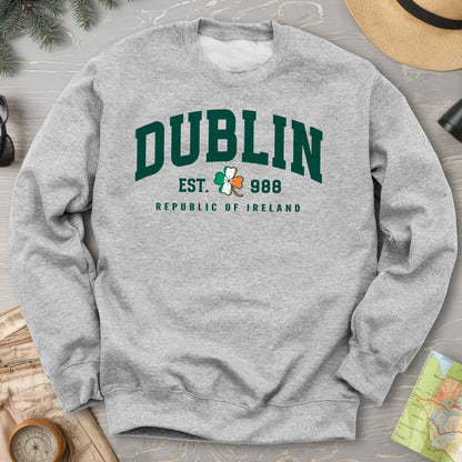 Dublin Varsity Flag Sweatshirt