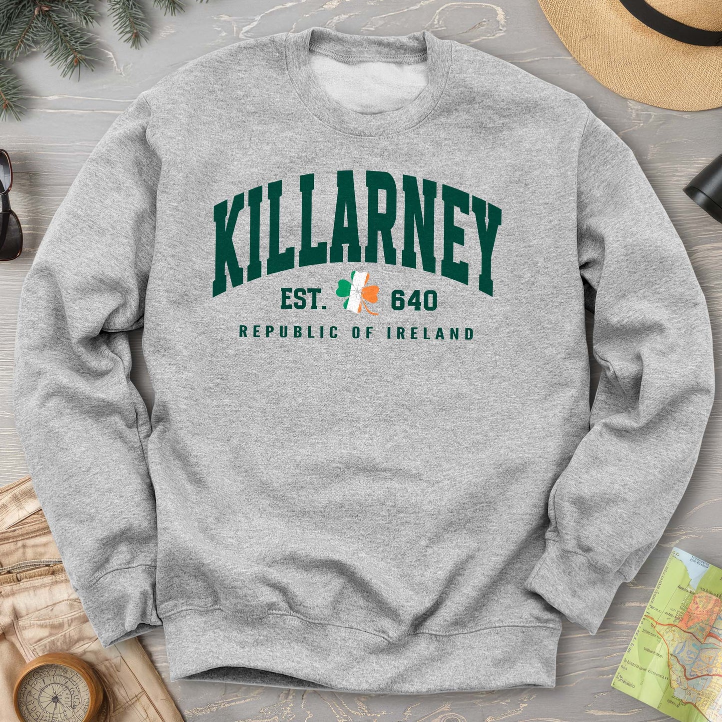 Killarney Varsity Flag Sweatshirt