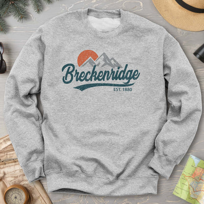 Breckenridge Vintage Script Sweatshirt