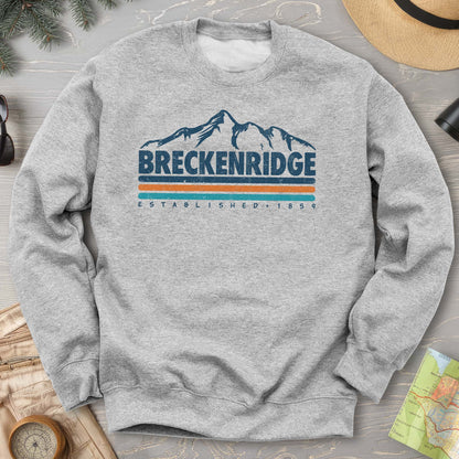 Breckenridge Retro Stripe Sweatshirt