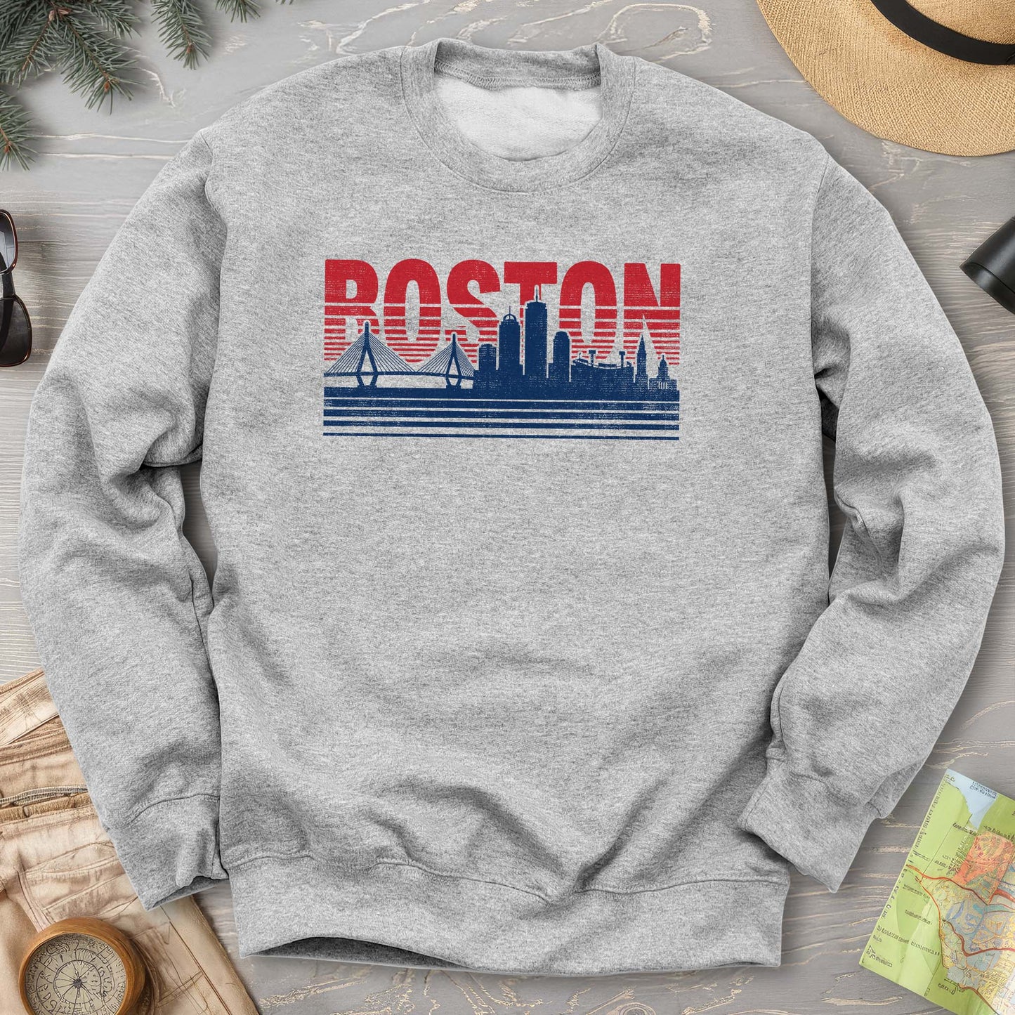Boston Skyline Sweatshirt