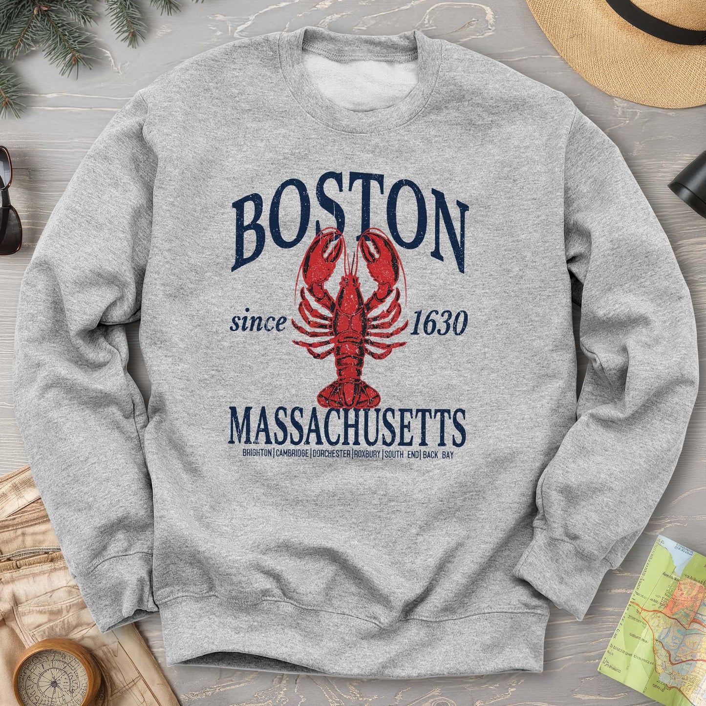 Boston Classic Lobster Sweatshirt