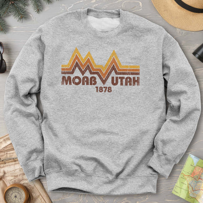 Moab Utah Retro Sweatshirt