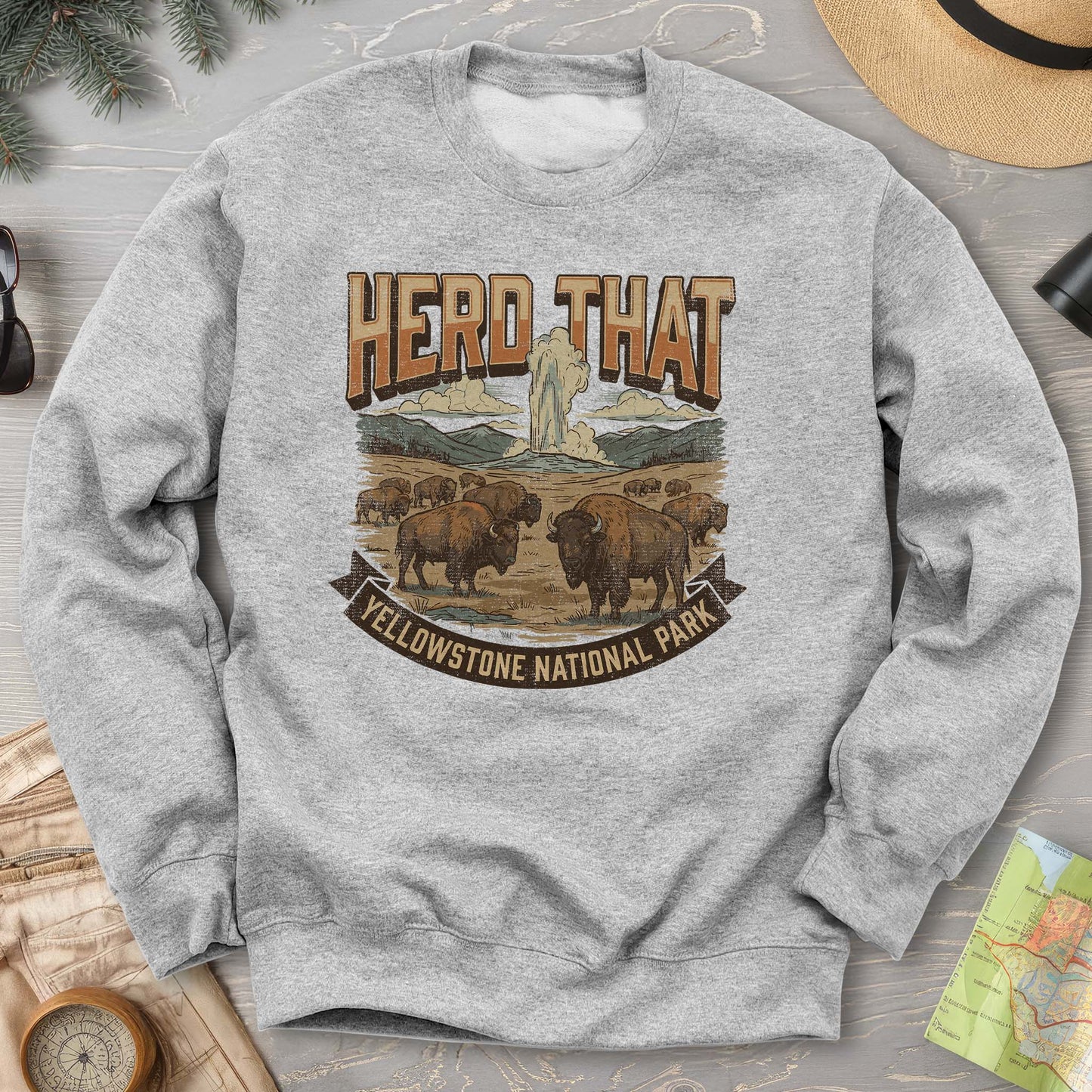 Herd That Yellowstone Sweatshirt