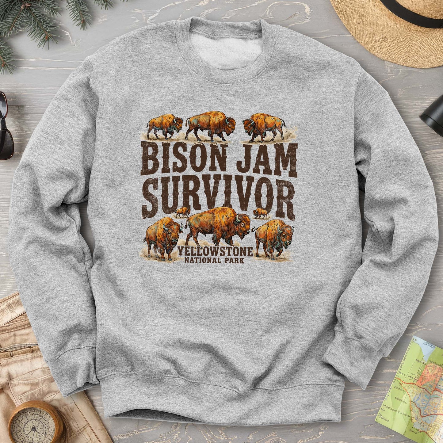 Bison Jam Survivor Sweatshirt