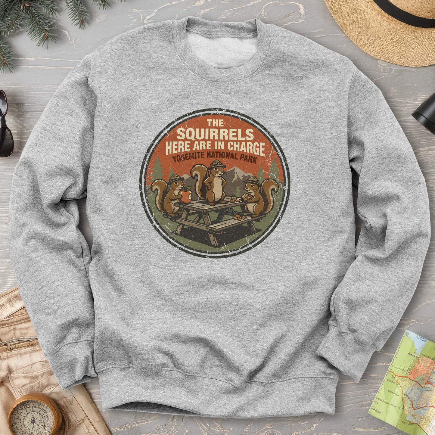 Yosemite Squirrels Sweatshirt