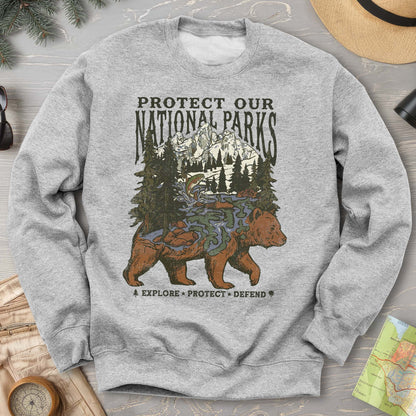 Protect Our Parks Bear Sweatshirt