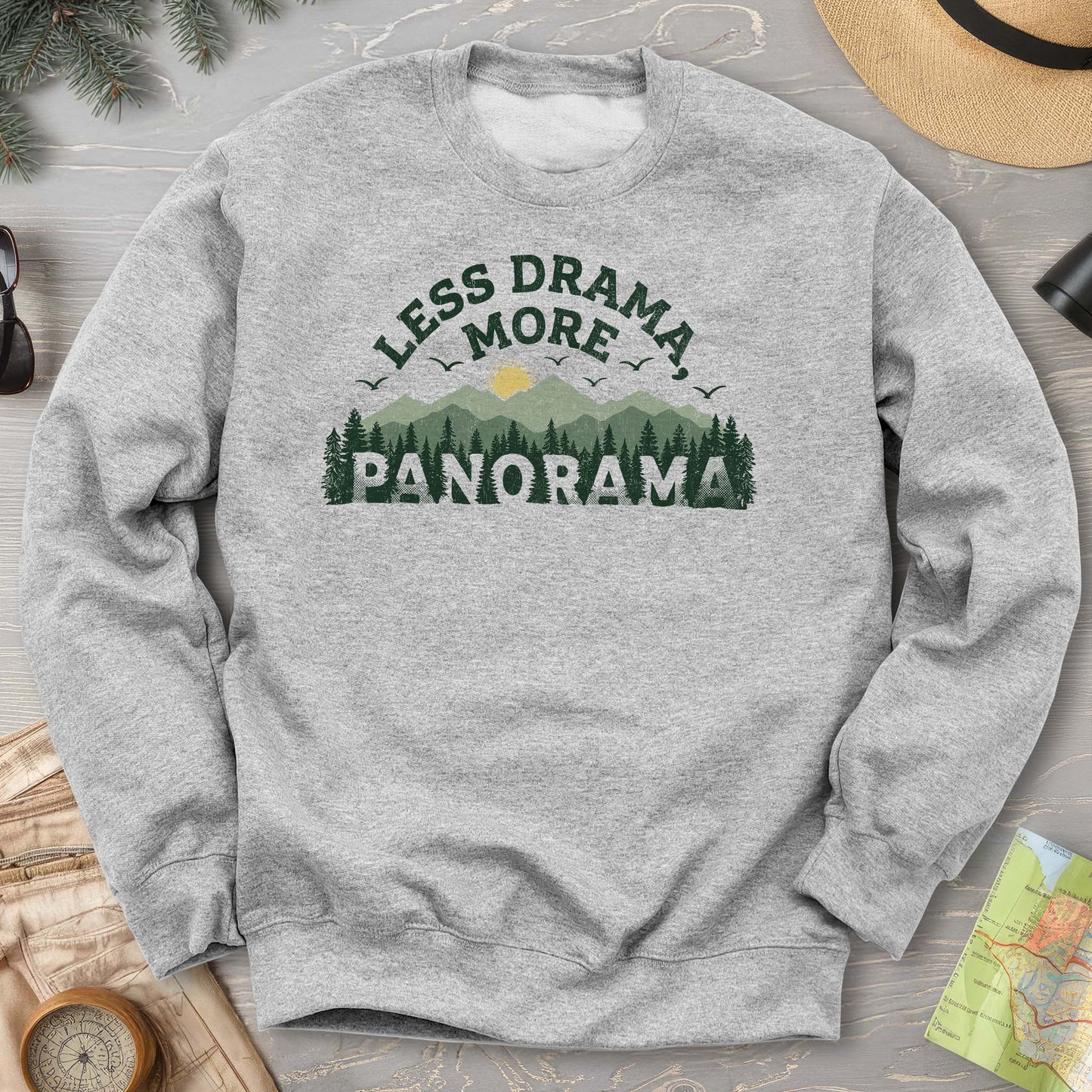 Less Drama More Panorama Sweatshirt