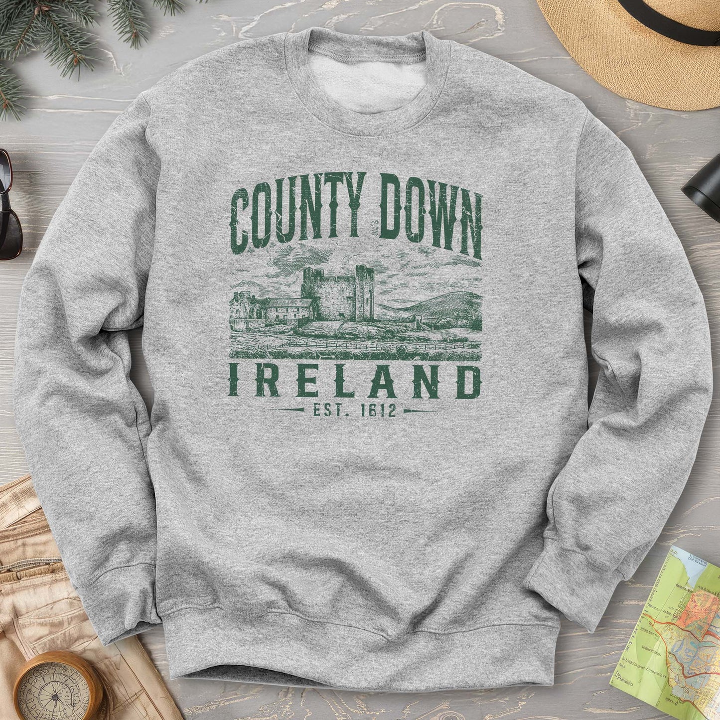 County Down Ireland Sweatshirt