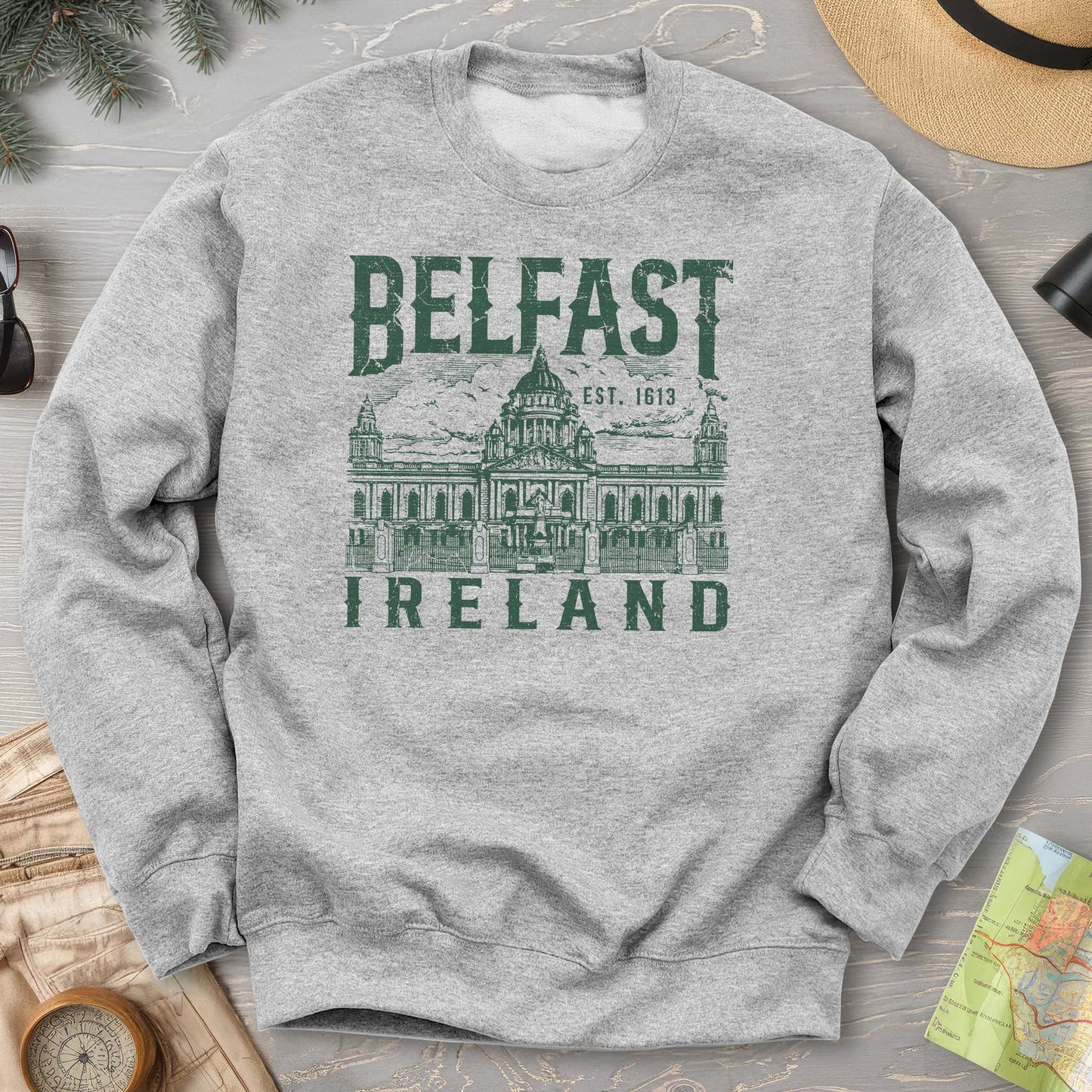Belfast Ireland Sweatshirt