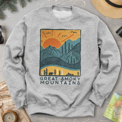Smoky Mountains Scandi Sweatshirt
