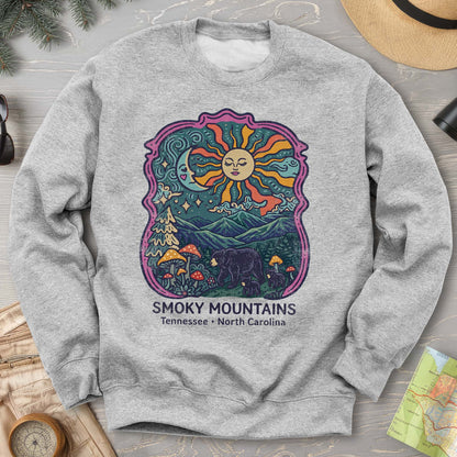 Smoky Mountains Groovy Bears Sweatshirt