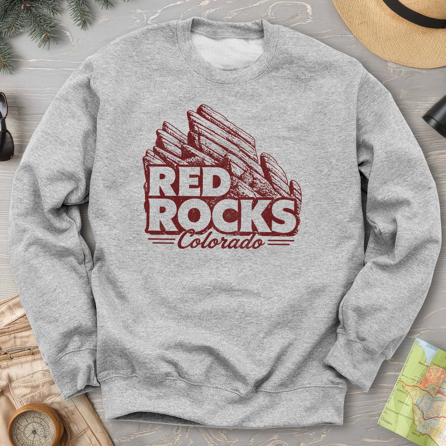 Red Rocks Vintage Sweatshirt