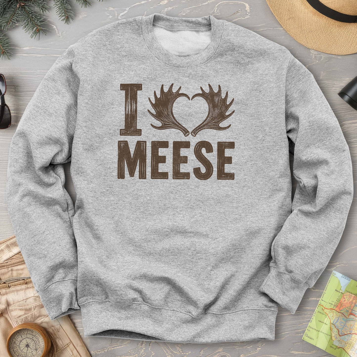 I Love Meese Sweatshirt