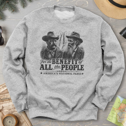 Roosevelt and Muir Sweatshirt