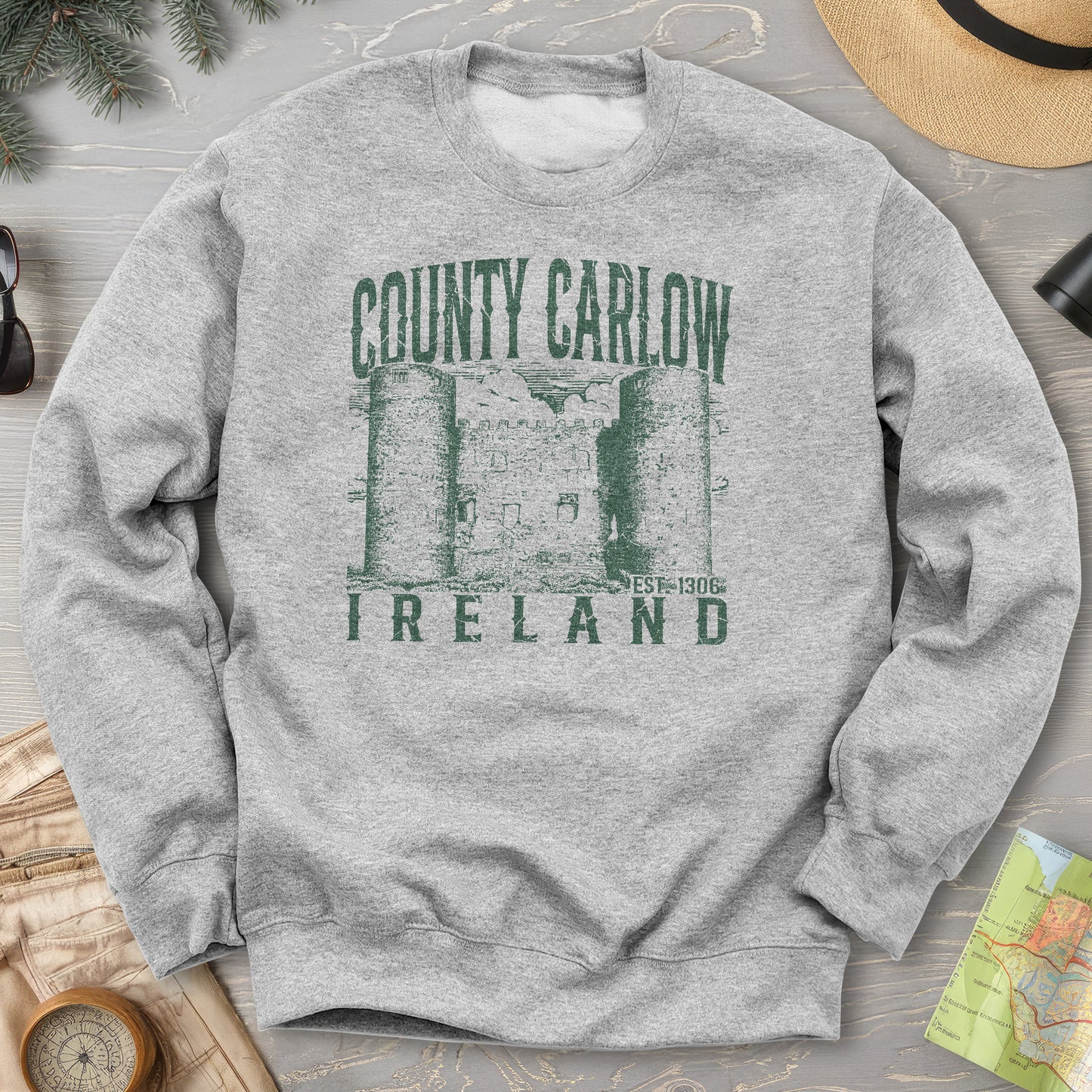 County Carlow Ireland Sweatshirt