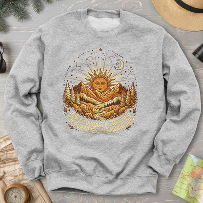 Glorious Greeting John Muir Sweatshirt