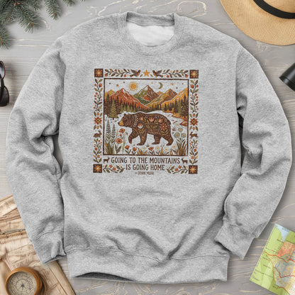Going Home John Muir Sweatshirt