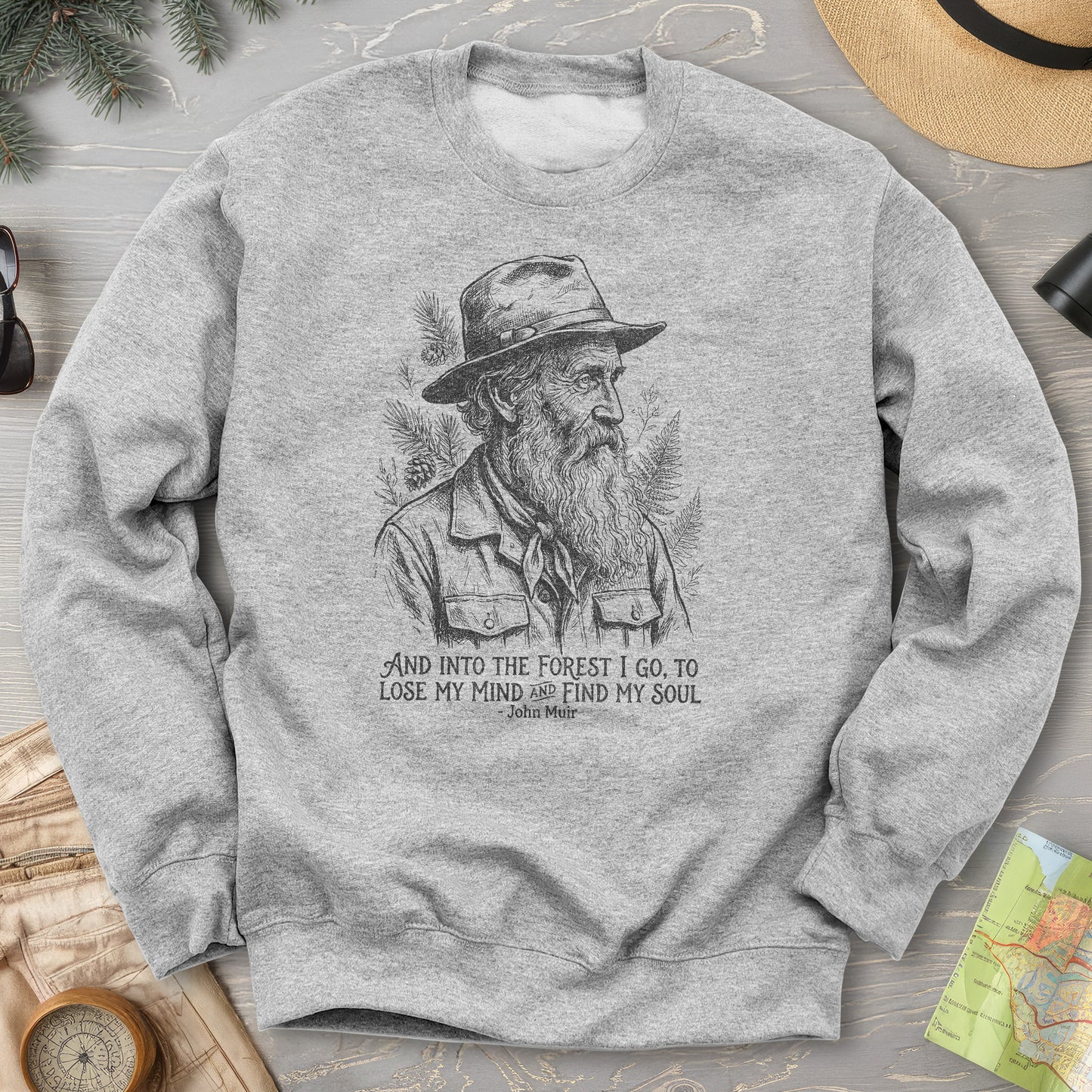 John Muir Forest Soul Sweatshirt